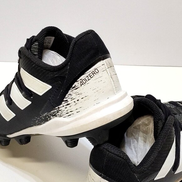 Adidas Adizero Afterburner 8 Baseball MD Cleats Boy 3 Breathable Mid-Cut Shoes - Picture 8 of 10